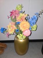 Artic vaas met Silka kunstboeket, Huis en Inrichting, Woonaccessoires | Kunstplanten en Kunstbloemen, Ophalen of Verzenden