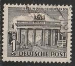 Berlijn 1949 42 Brandenburger Tor 1p, Gest, Postzegels en Munten, Postzegels | Europa | Duitsland, Ophalen of Verzenden, Overige periodes