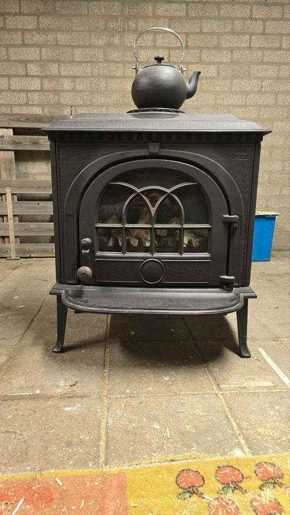 Jøtul gashaard jotul f500, Huis en Inrichting, Kachels, Gebruikt, Vrijstaand, Gaskachel, Gas, Ophalen of Verzenden