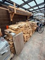 Hardhouten plankjes voor openhaard, Tuin en Terras, Haardhout, 3 tot 6 m³, Ophalen of Verzenden, Eikenhout, Blokken