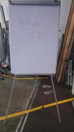 Whiteboard, flipchart staand, statief, Ophalen of Verzenden, Zo goed als nieuw, Magneetbord