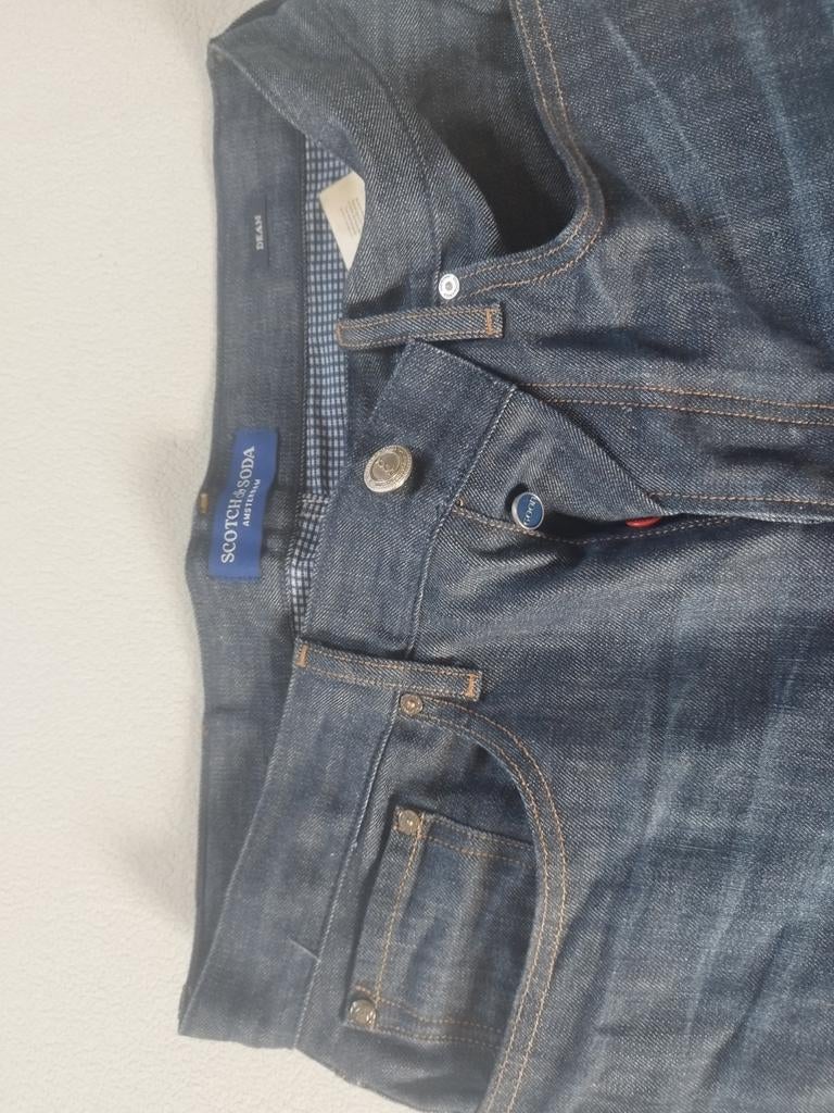 Scotch Soda Spijkerbroek Heren 32/34, Ophalen of Verzenden, Blauw, W33 - W34 (confectie 48/50)