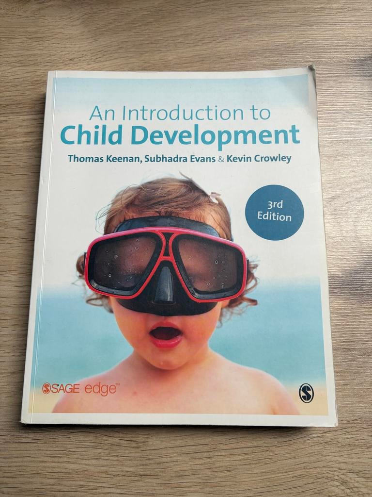 An Introduction to Child Development Keenan, Evans & Crowley, Boeken, Ophalen of Verzenden, Alpha, Zo goed als nieuw, HBO
