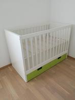 IKEA Stuva babybed met groene lades + matras, Ophalen, Gebruikt, Jongetje of Meisje