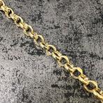 14 karaats gouden armband jasseron schakel, Ophalen of Verzenden