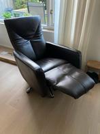 Lederen Montel Relaxstoel, Ophalen, Gebruikt, Leer, 75 tot 100 cm