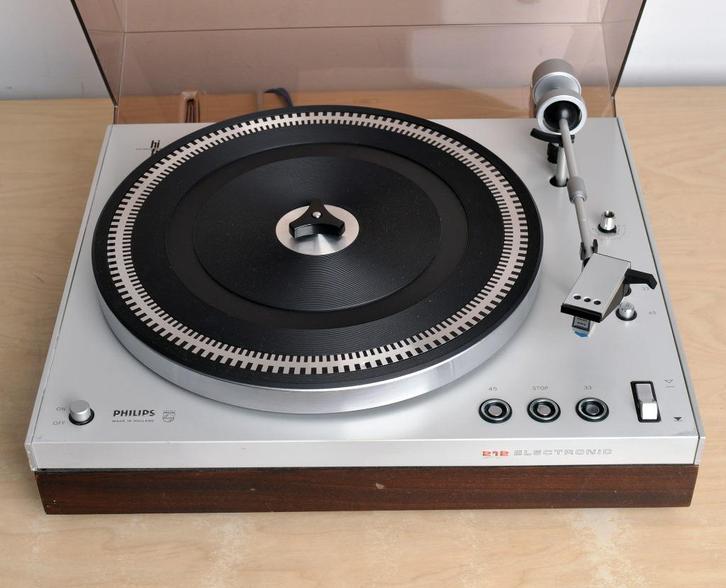 Philips 212 Platenspeler | Vintage Audio Repair, Audio, Tv en Foto, Platenspelers, Refurbished, Platenspeler, Philips, Ophalen