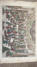 Te koop gravure van balzaal, Antiek en Kunst, Ophalen of Verzenden