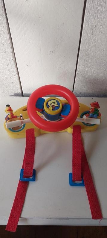 Vintage speelgoed Sesamstraat pino stuurtje autostuurtje  beschikbaar voor biedingen