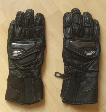 Lederen motor handschoenen maat S beschikbaar voor biedingen