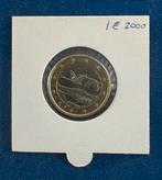 Zeldzame 1 Euro Finland 2000, Ophalen of Verzenden, Finland, 1 euro, Losse munt