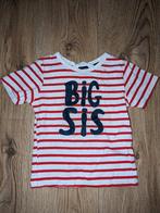 Shirtje Big sis maat 92 H&M, Kinderen en Baby's, Kinderkleding | Maat 92, Meisje, Ophalen of Verzenden, Zo goed als nieuw, Shirt of Longsleeve