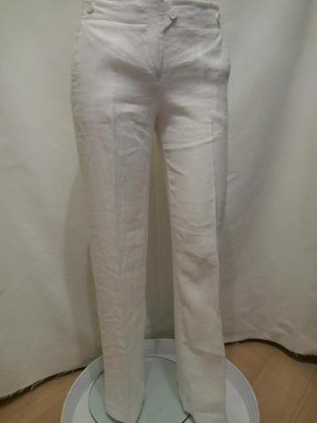 KOOKAI | NIEUW | Maat38 | twd 79eur | Broek white linen beschikbaar voor biedingen