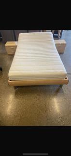 Z.g.a.n. bed met electrisch matras, Zo goed als nieuw, Twijfelaar, 200 cm, 140 cm