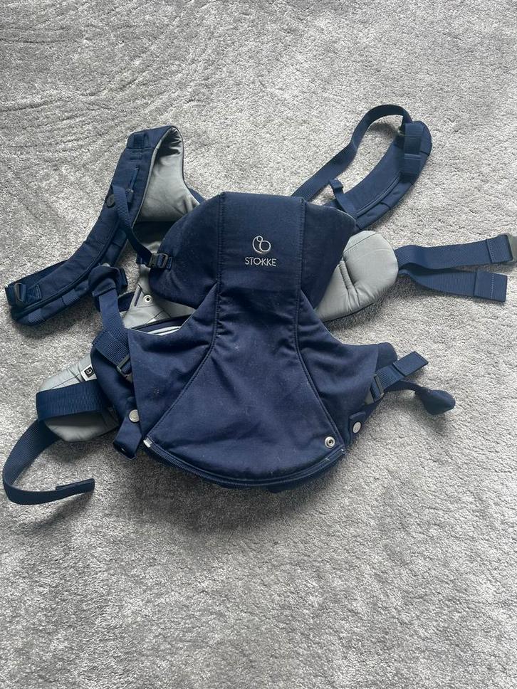 Stokke Draagzak - Zo Goed Als Nieuw, Kinderen en Baby's, Babydragers en Draagdoeken, Zo goed als nieuw, Draagzak, Buik of Rug
