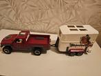 Schleich Pick Up met Paardentrailer - Zo Goed Als Nieuw!, Ophalen of Verzenden, Zo goed als nieuw