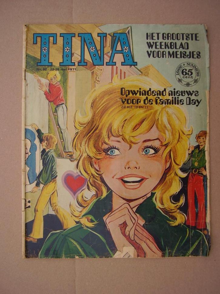 Tina  meisjesblad, Boeken, Stripboeken, Zo goed als nieuw, Eén stripboek, Verzenden