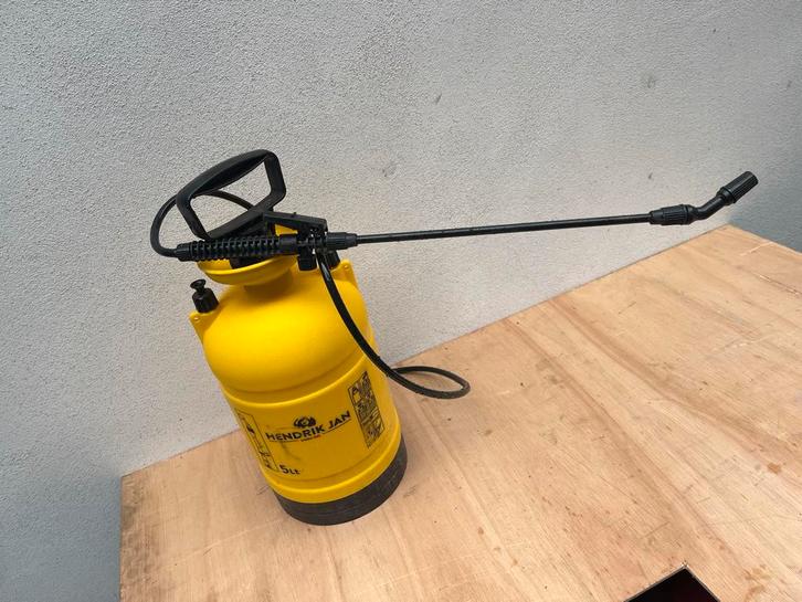 Hendrik Jan Drukspuit 5L - Gebruikt, Tuin en Terras, Hand-tuingereedschap, Gebruikt, Ophalen of Verzenden