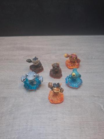 Skylanders Mini Figuren - 6 Stuks beschikbaar voor biedingen