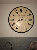 Grote Wandklok Kensington Station 80cm, Ophalen, Gebruikt, Analoog, Wandklok