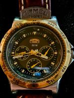 Camel Trophy Adventure herenhorloge, Sieraden, Tassen en Uiterlijk, Verzenden, Gebruikt, Leer, Overige merken