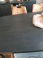 Eettafel met stoelen, Huis en Inrichting, Tafels | Eettafels, Ophalen, 100 tot 150 cm, Eikenhout, 200 cm of meer