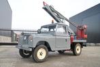Land Rover 109 Serie 2a Cherry Picker Benzine,RHD, 1964, Auto's, Land Rover, Zwart, 2300 cc, Leder
