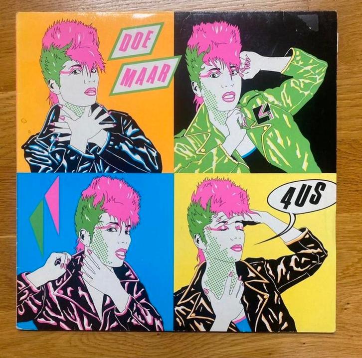 Doe Maar - 4US Vinyl LP, Cd's en Dvd's, Vinyl | Rock, Zo goed als nieuw, Poprock, 12 inch, Ophalen