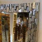 Trendy Spiegel– houten lijst zilver - 170 x 70cm - TTM Wonen, Www.ttmwonen.nl, Nieuw, Ophalen of Verzenden, Info@ttmwonen.nl