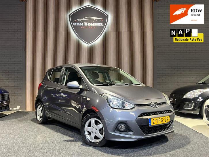 Hyundai i10 1.0i Go! ClimaC.Navi.Elecpakket.LMV! (bj 2014), Auto's, Hyundai, Bedrijf, Te koop, i10, ABS, Airbags, Airconditioning