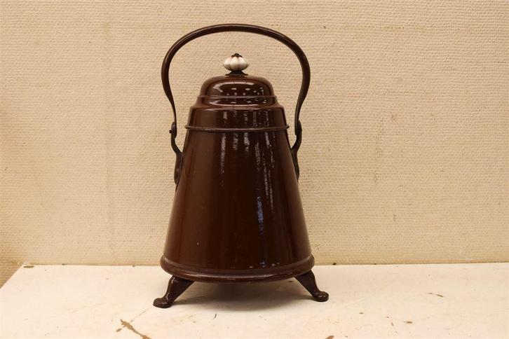 Emaille Doofpot 47598, Antiek en Kunst, Antiek | Emaille, Ophalen of Verzenden
