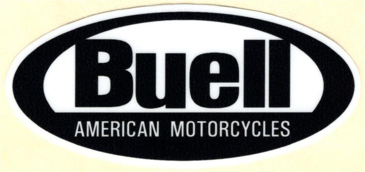 Buell sticker #7, Motoren, Accessoires | Stickers, Ophalen of Verzenden