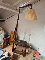 leeslampje met tafel, Ophalen