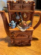 Theepot in leuk keukendesign, van verzameling, Antiek en Kunst, Ophalen of Verzenden