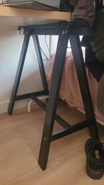 2 Schragen Ikea Okvald / Table legs, Ophalen, Zo goed als nieuw