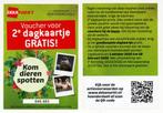 2e persoon gratis toegang, Tickets en Kaartjes, Eén persoon, Ticket of Toegangskaart