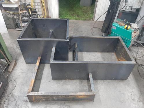 Cortenstalen bloembakken / borderranden op aanvraag!, Tuin en Terras, Bloembakken en Plantenbakken, Nieuw, Metaal, Binnen, Balkon
