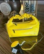Nunoo Bag mooue gele leren handtas/crossbody tas NIEUW, Ophalen of Verzenden, Nieuw, Geel