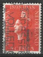 Nederland 1938 - Yvert 310 - Koningin Wilhelmina  (ST), Postzegels en Munten, Postzegels | Nederland, Verzenden, Gestempeld