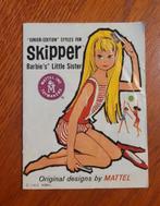 Vintage Barbie fashion boekje / Skipper Mattel jaren 60, Fashion Doll, Gebruikt, Ophalen of Verzenden