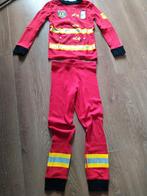 Brandweerman  pyjama  maat 122 - 128, Ophalen of Verzenden, Gebruikt, 122 t/m 128, Jongen of Meisje