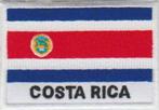 Costa Rica vlag stoffen opstrijk patch embleem, Ophalen of Verzenden, Nieuw