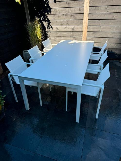 Royal Botania Alura Tuinset Loungeset, Tuin en Terras, Tuinsets en Loungesets, Zo goed als nieuw, Aluminium, Stoel, Ophalen of Verzenden