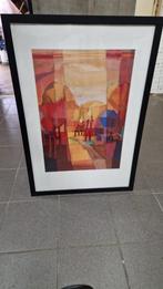 ton schulten, Ophalen of Verzenden, 75 cm of meer, 50 tot 75 cm, Print