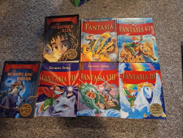 Geronimo stilton boeken, Boeken, Kinderboeken | Jeugd | 10 tot 12 jaar, Gelezen, Fictie, Ophalen