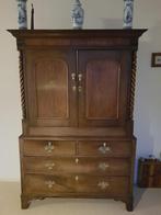 Antieke servicekast, Ophalen, Eikenhout, 50 tot 100 cm, Zo goed als nieuw