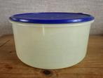 Tupperware grote bak/kom Ø 31cm Hoogte 15cm Geel met blauw, Ophalen of Verzenden, Blauw, Bak of Kom