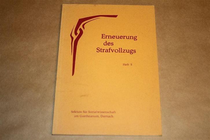 Vernieuwing van het strafsysteem., Boeken, Studieboeken en Cursussen, Gelezen, HBO, Alpha, Ophalen of Verzenden