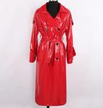 Rode lak leren dames jas vrouwen wetlook trenchcoat sexy, Kleding | Dames, Verzenden, Nieuw, Kleding