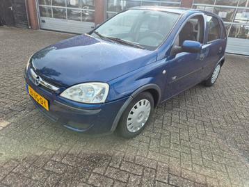 Opel Corsa 1.2 16V 5D 2003 Blauw beschikbaar voor biedingen